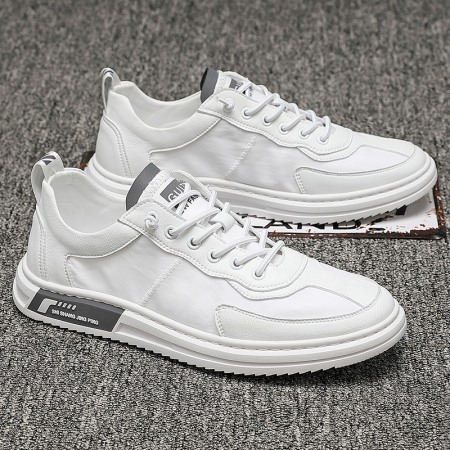 Canvas Shoes New Summer Breathable Men's White Shoes Casual Breathable Board Shoes Men's Trendy Shoes